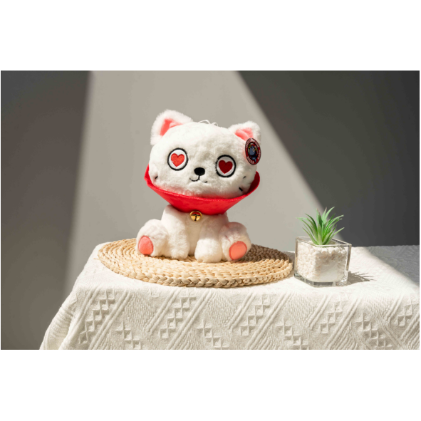 White Cat Soft Toy